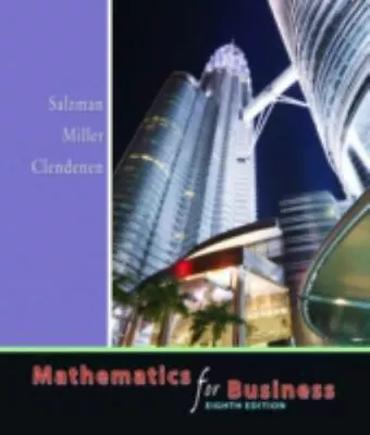 Mathematics For Business • $5.07