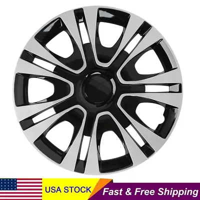 US 15  Set Of 4 Snap On Full Hub Caps Wheel Covers Fit R16 Tire & Steel Rim* • $43