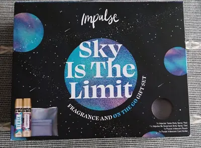 Impulse : Sky Is The Limit -  Fragrance And On The Go Gift Set • £6