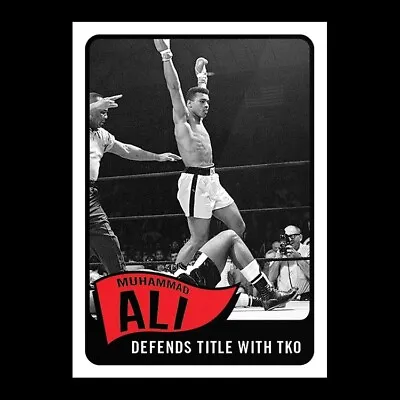 2021 Topps MUHAMMAD ALI - The People’s Champ Card # 12 - Print Run: 1798 • $2.99