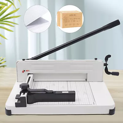 Professional Paper Trimmer Manual Guillotine Paper Cutter Heavy Duty Metal Base • $155