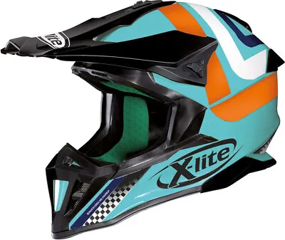 $191.70 • Buy X-lite X-502 'best Trick' Light Blue Motocross Helmet - Small Only