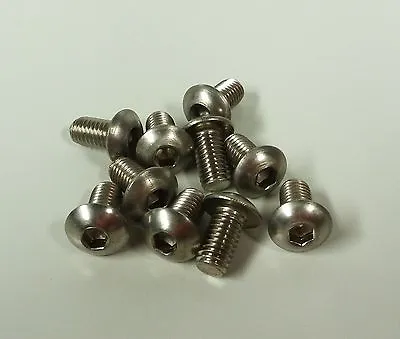 8020 80/20 EQUIVALENT Stainless 10-32 X 5/8  BHSCS 10 Series 3698 (10 Pieces) • $2.90