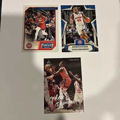 Sekou Doumbouya 3 Card Pistons Rookie Lot.RefBB • $5.06