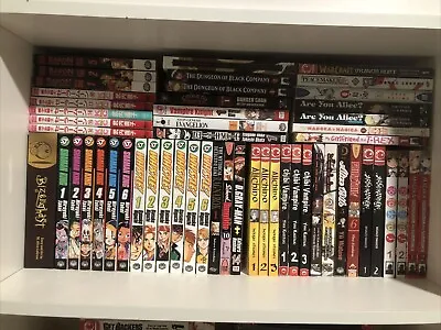 Collection Of Assorted Manga (Choose One) Please Read Description. • $5