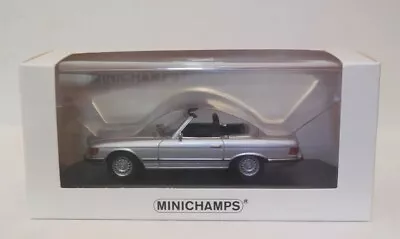 1 : 43  Mercedes Benz 350 SL 1974 Silver Limited R107 MiniChamps HARD TO FIND • $74.99