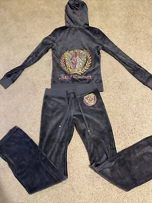 Authentic Juicy Couture Velour Tracksuit Set Size XS • $236.55