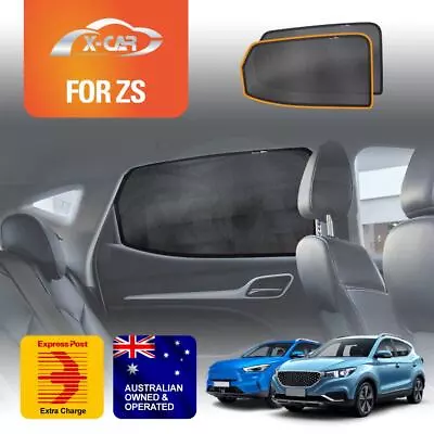 Rear Window Sun Shade For MG ZS/ZS EV/ZST 2018-2023 Magnetic Car Sun Blind Mesh • $59.95