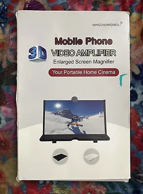Mobile Phone Video Amplifier 14  Enlarged Screen Magnifier Home Cinema NEW • $7.99