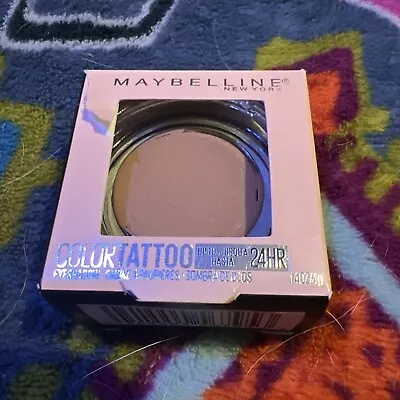 Maybelline Color Tattoo Up To 24HR Eyeshadow 10 V.I.P. .14 Oz/ 10 V.I.P. • $8