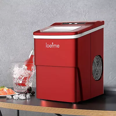 LOEFME Ice Maker Machine Fast Automatic Electric Countertop Ice Cube Maker 2023 • £73.99