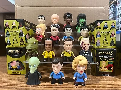 TITANS Merchandise Vinyl Figures Star Trek Series 1 & 2 You Choose • $2.50