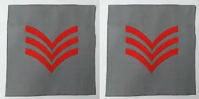 Genuine British QARANC Q A Royal Army Nursing Corps Rank Patches SGT ASPS420 • $15.69