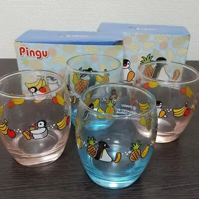 Mister Donut Pingu Pinga Glass Set Of 4 • $158.09