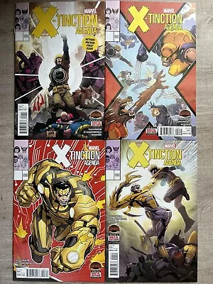 $9.99 • Buy X-Tinction Agenda #1 - 4 Marvel Comics Secret Wars Complete Set X-MEN NM