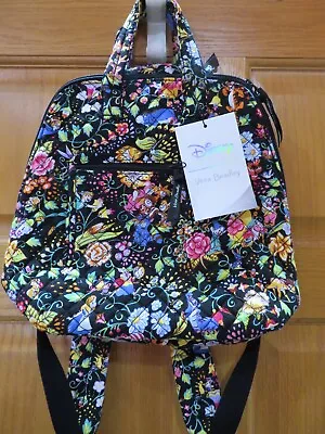 Vera Bradley MINI TOTEPACK/Backpack -CLASSICS ON THE GREEN-DISNEY CHARACTERS NWT • £168.74