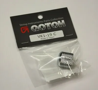 Authentic Gotoh VK1-19 Chrome Control Knob Metal Fit Ibanez Guitar + Many Others • $8.99