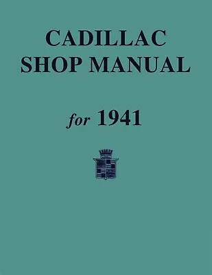 1941 Cadillac Shop Manual • $20.35