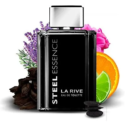 La Rive Steel Essence By La Rive Eau De Toilette Spray 3.3 Oz Men • $14.99