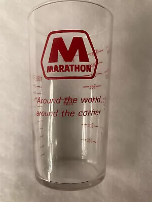 Vintage Marathon Oil 8oz Measuring Cup Advertising  • $45.75