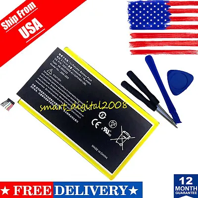 S12-T2-D 58-000055 Battery For Amazon Kindle Fire HD 3rd Gen P48WVB4+Tools • $15.55
