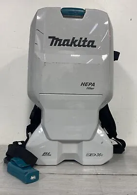 Makita XCV17PG 18V X2 LXT Lightweight Cordless Vacuum Backpack 1.6Gal • $229
