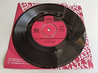 £18 • Buy James Brown - It's A Man's Man's Man's World / Is It Yes Or Is It No? -Pye 7  45