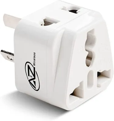 $12.04 • Buy A2Z Wireless Travel Adapter With Universal Input For UK, US, EU To Australia Wit