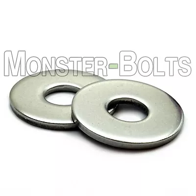 Stainless Steel Fender (Penny) Washers A2 DIN 9021 - M3 M4 M5 M6 M8 M10 M12 • $4.42