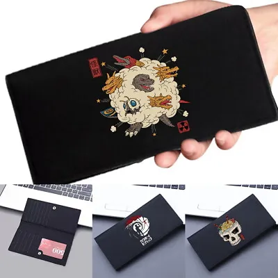 Canvas Credit Card Holder Card Case Card & ID Holders Men Wallets Women UK • £7.49