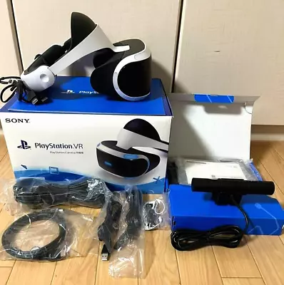 Sony PlayStation CUHJ-16001 PS VR Bundle Virtual Reality For PS4 Game Camer Box • $138.50