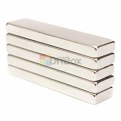 £8.35 • Buy 10Pcs Big Strong Block Bar Fridge Magnets 40x10x4mm Rare Earth Neodymium N52