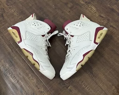 Nike Air Jordan 6 Retro Maroon 2015 Mens Size 8.5 384664-116 No Box • $79.99