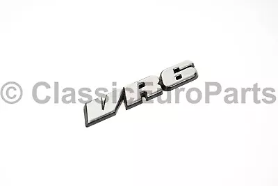 Rear Tailgate Silver VR6 Badge Emblem For VW Golf MK3 Corrado Passat B3 Vento • $89