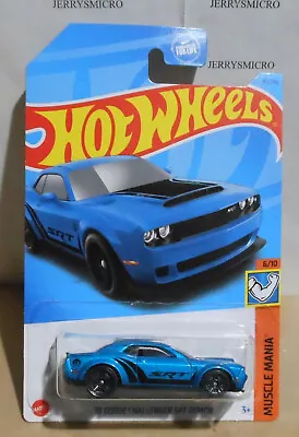 Hot Wheels Muscle Mania Series '18 Dodge Challenger Srt Demon  #6/10 Or #151/250 • $2.50