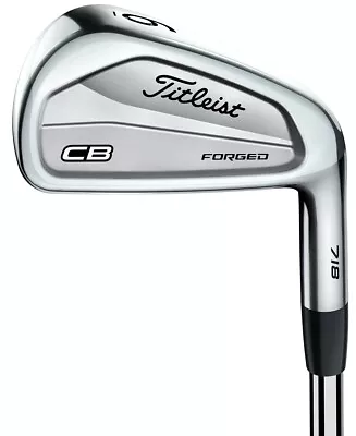 Titleist Golf Club 718 CB 3-PW Iron Set Stiff Steel Very Good • $1072.08