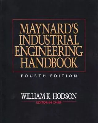 Maynard's Industrial Engineering Handbook • $11.80