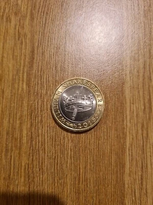 £199 • Buy RARE £2 Pound Coin William Shakespeare 2016 