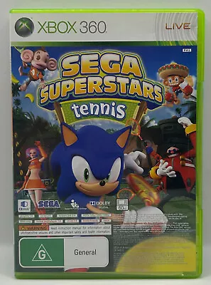 Sega Superstars Tennis / Xbox Live Arcade Xbox 360 Game Pal • $9.95