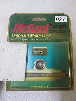 $60.80 • Buy McGard Tough Locks 74049 Marine Stainless Steel 5/16  X 18 Outboard Motor Lock