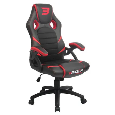 $337.95 • Buy Brazen Puma PC Gaming Chair (Red)