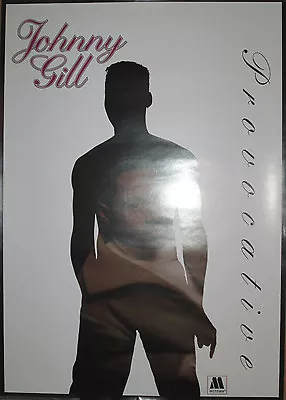 JOHNNY GILL Provocative Motown Promotional Poster 1993 17x24 EX R&B • $5.99