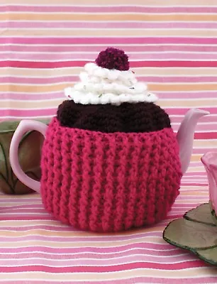 £1.50 • Buy Delectable Cupcake Tea Cosy In Aran Wool Crochet Pattern