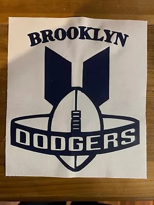 Aafc Brooklyn Dodgers Football  Logo Custom Made Patch • $0.73