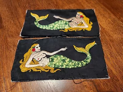 Vintage US Navy Mermaid Liberty Cuffs • $14