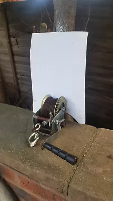 £20 • Buy Ratchet Hand Winch For Boat Trailer