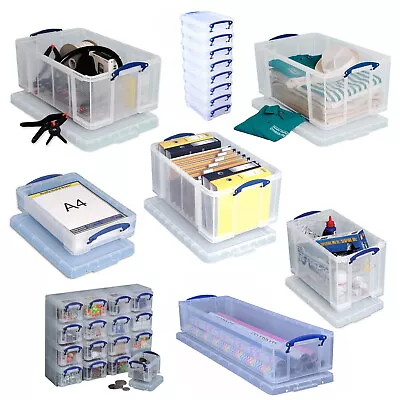 Really Useful Boxes In Size Option 3l 4l 9l 12l 18l 24l 35l 48l 64l 84l 145l • £11.95