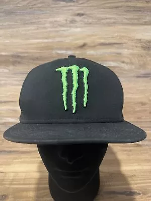 Monster Energy New Era 9Fifty Black Classic Hat Cap Adjustable SnapBack OSFM • $19.99