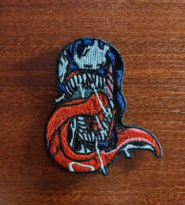 Venom Face With Iconic Tongue Marvel Spiderman Embroidered Iron On Patch 3x2.5  • $5