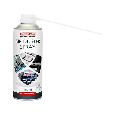 £6.49 • Buy 400ml Compressed Air Duster Spray Can PC Keyboard Dust Debris Cleaner Blower 